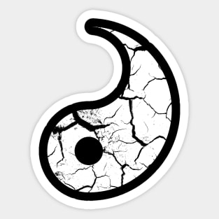 Yang (Yin and Yang) Sticker